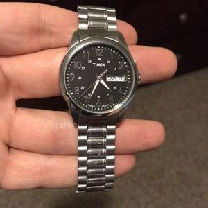 Timex wr30m - stainless steel flex band watch